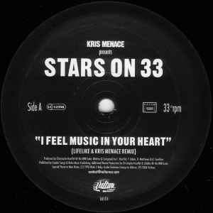 Kris Menace - I Feel Music In Your Heart album cover