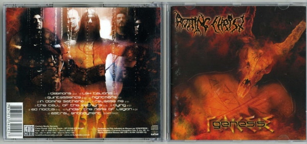 Rotting Christ – Genesis (2002, Digipak, CD) - Discogs