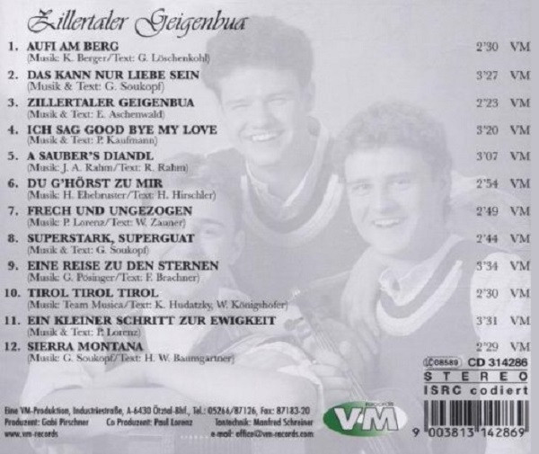 baixar álbum Die Jungen Zellberger - Zillertaler Geigenbua