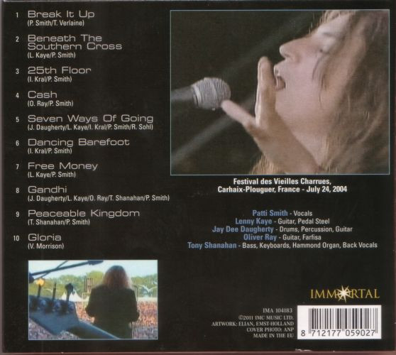 last ned album Patti Smith - Live In France 2004