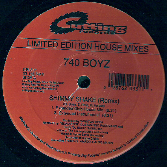 télécharger l'album 740 Boyz - Shimmy Shake Remix