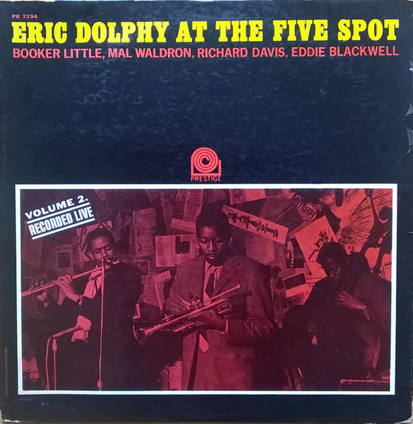 Eric Dolphy – At The Five Spot Volume 2 (1970, Vinyl) - Discogs
