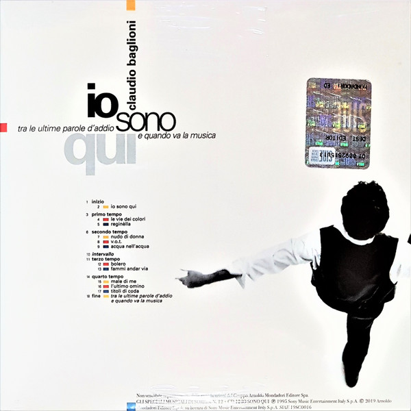 Claudio Baglioni – Io Sono Qui (Tra Le Ultime Parole D'Addio E Quando Va La  Musica) (2019, Digipak, CD) - Discogs