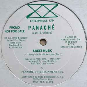 Panaché (Just Brothers) – Sweet Music (Vinyl) - Discogs