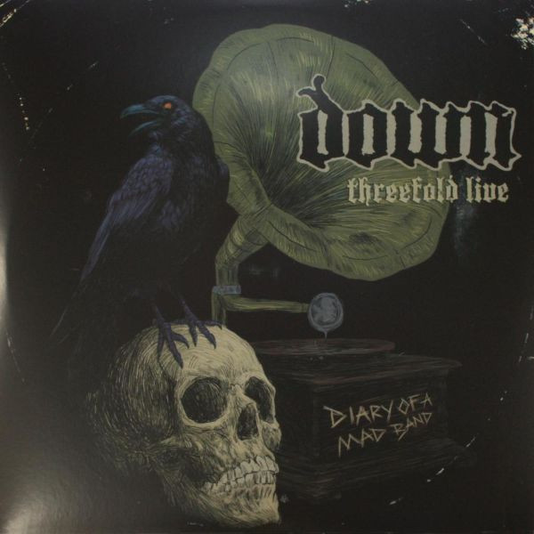 Down – Threefold Live: Diary Of A Mad Band (2010, 180g, Vinyl 