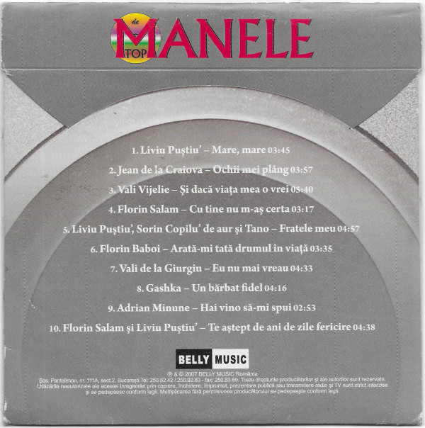 Album herunterladen Various - Manele De Top