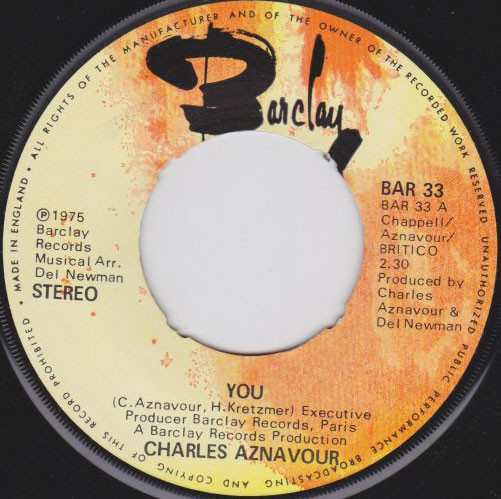 baixar álbum Charles Aznavour - You