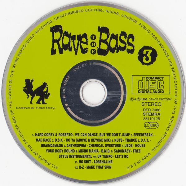 descargar álbum Various - Rave The Bass 3