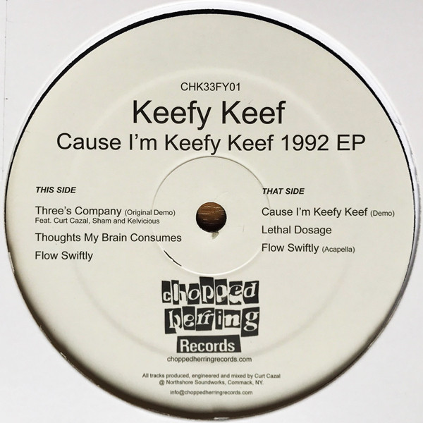 Keefy Keef – Cause I'm Keefy Keef 1992 EP (2013, Silver & Purple 
