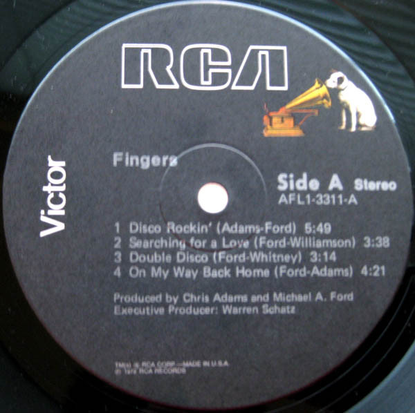 lataa albumi Fingers - Fingers
