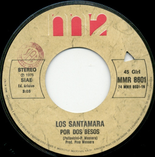 last ned album Los Santamara - Por Dos Besos