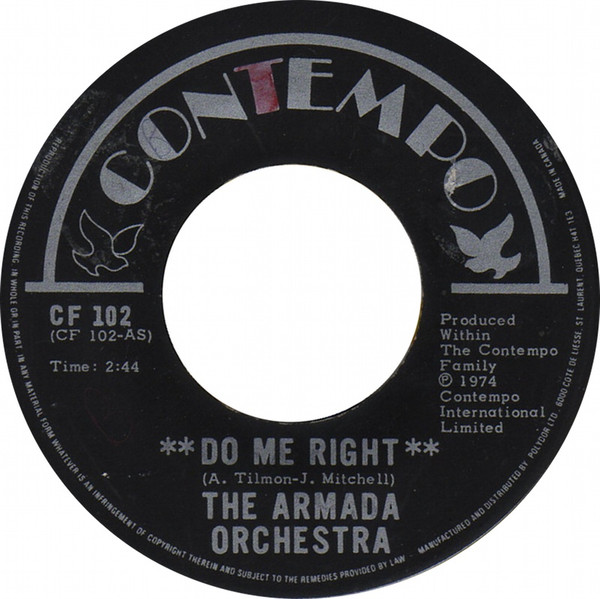 The Armada Orchestra – Do Me Right (Vinyl) - Discogs