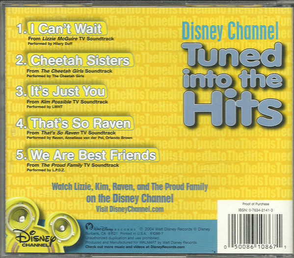 baixar álbum Various - Disney Channel Turned into the Hits Songs from the Hit TV Movie Shows