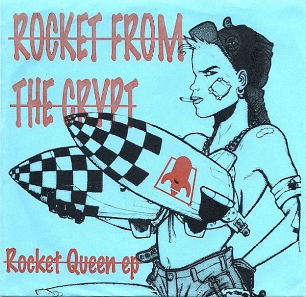 Rocket From The Crypt – Rocket Queen EP (1995, Blue Sleeve, Vinyl) - Discogs