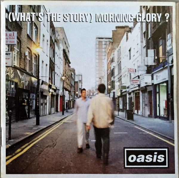 Oasis – (What's The Story) Morning Glory? (1995, Black CD Cover 