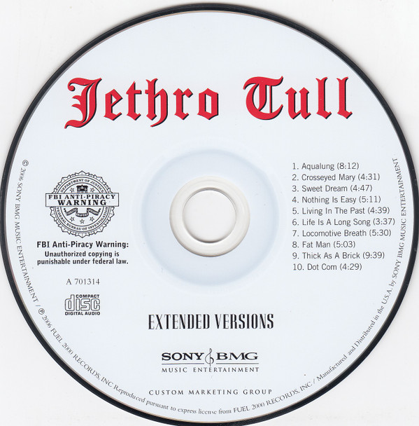 baixar álbum Jethro Tull - Extended Versions