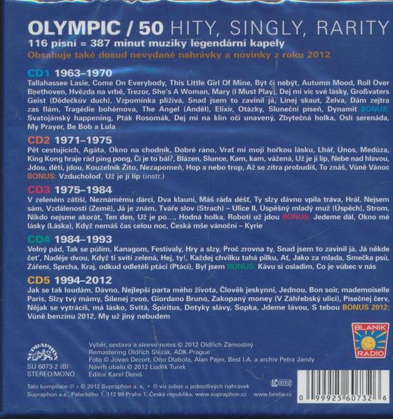 last ned album Olympic - 50 Hity Singly Rarity