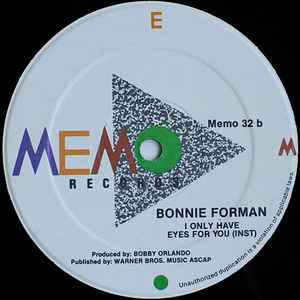 Bonnie Forman - I Only Have Eyes For You