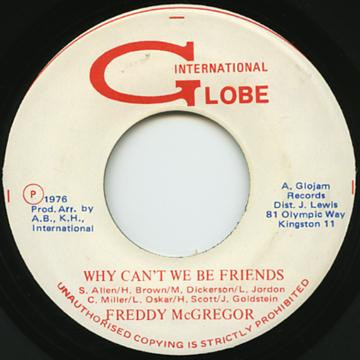 descargar álbum Freddie McGregor - Why cant we be friends