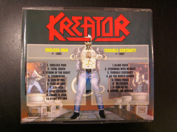 last ned album Kreator - Endless Pain Terrible Certainty