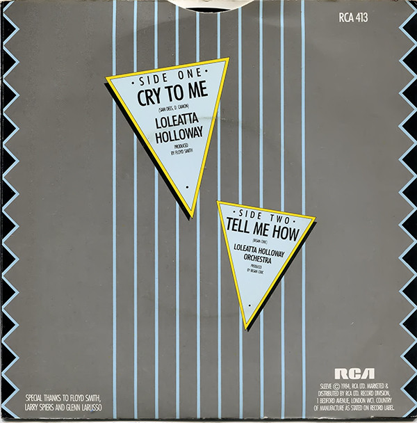 ladda ner album Loleatta Holloway Loleatta Holloway Orchestra - Cry To Me Tell Me How
