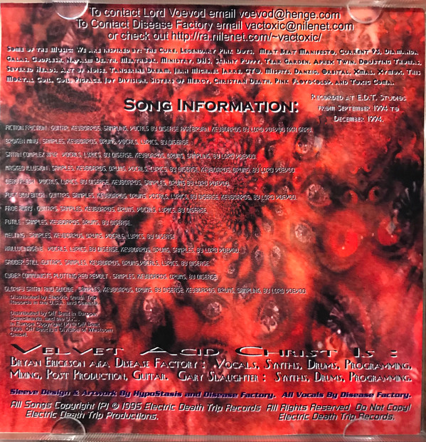 lataa albumi Velvet Acid Christ - Pestilence