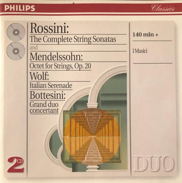 Rossini, Mendelssohn, Wolf, Bottesini, I Musici – The Complete 