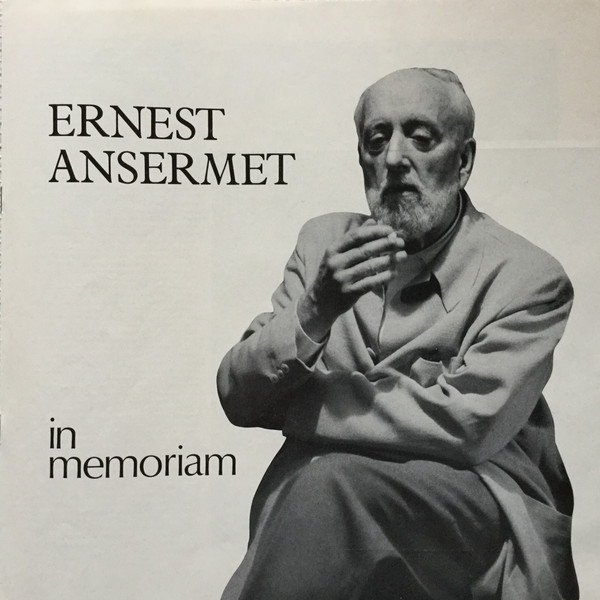 Album herunterladen Ernest Ansermet - In Memoriam