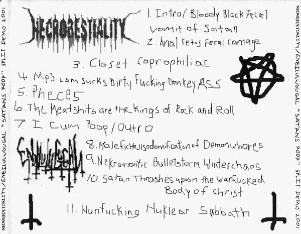 lataa albumi Necrobestiality Enbilulugugal - Satans Poop