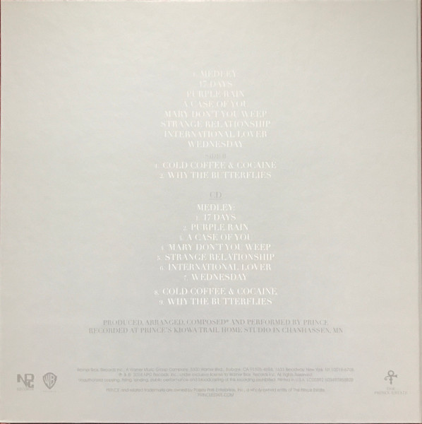 Acostumbrarse a salón Correspondencia Prince – Piano & A Microphone 1983 (2018, 180 g, Vinyl) - Discogs