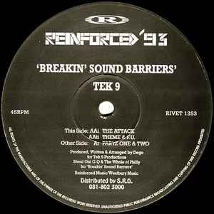 Tek 9 - Breakin' Sound Barriers album cover