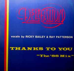 Thanks To You (The '88 Mix) (Vinyl, 12