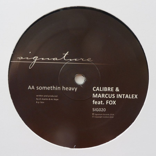 lataa albumi Calibre & Marcus Intalex feat Fox - Run Away Somethin Heavy