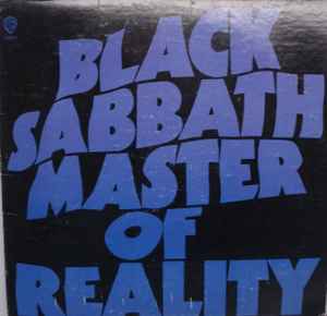 Black Sabbath – Master Of Reality (1971, Capitol Record Club 