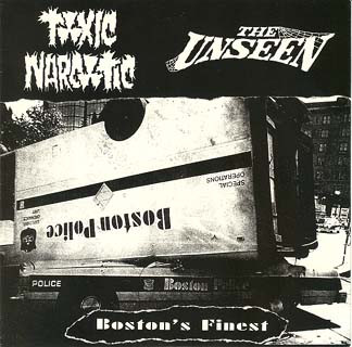 Toxic Narcotic / The Unseen – Boston's Finest (1998, Purple, Vinyl