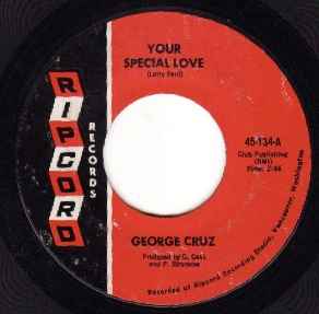 George Cruz - Your Special Love album cover