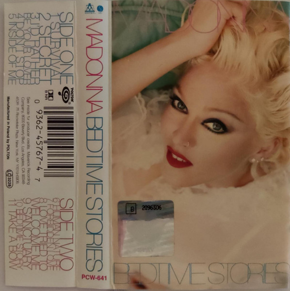 Madonna Bedtime Stories 1994 Cassette Discogs