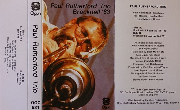 ladda ner album Paul Rutherford Trio - Bracknell 83