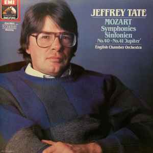 Jeffrey Tate - Symphony No. 40 In G Minor, K. 550; Symphony No. 41 In C Major, K. 551 (Jupiter) album cover