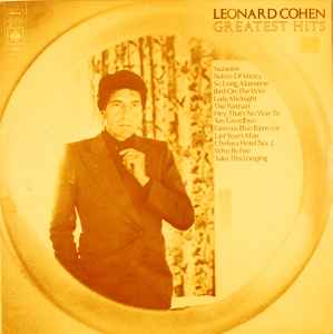 Frastødende tyveri Inca Empire Leonard Cohen – Greatest Hits (Vinyl) - Discogs