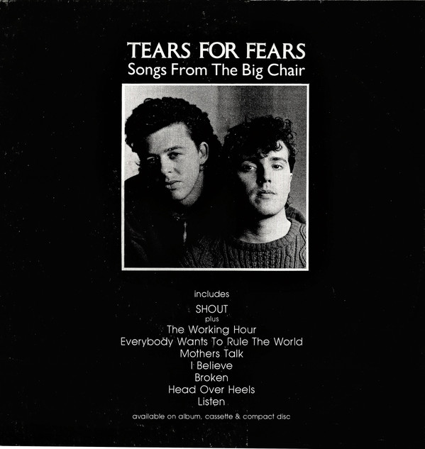 Tears For Fears - Shout | Vertigo (SOVB 2351) - 15