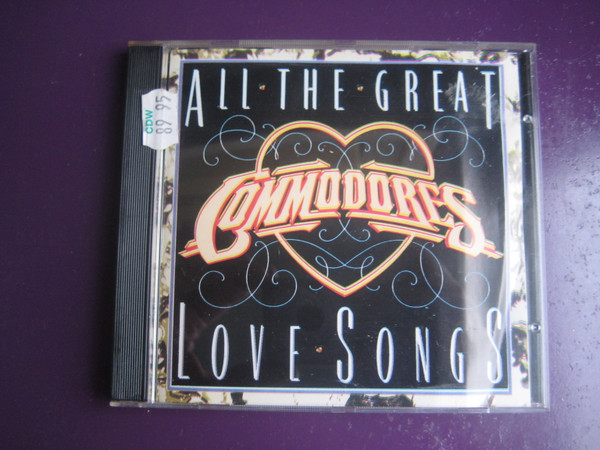 Commodores – All The Great Love Songs (1984, CD) - Discogs