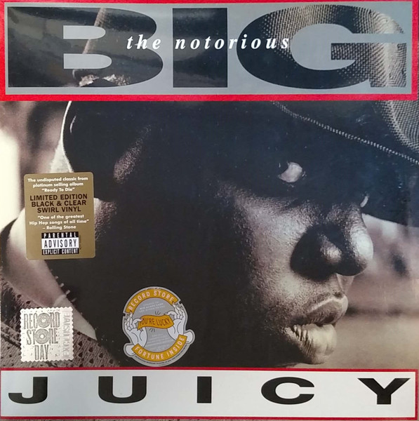 The Notorious B.I.G. – Juicy (2018, Black & Clear Swirl, Vinyl
