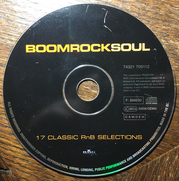télécharger l'album Various - Boom Rock Soul 17 Classic RnB Selections