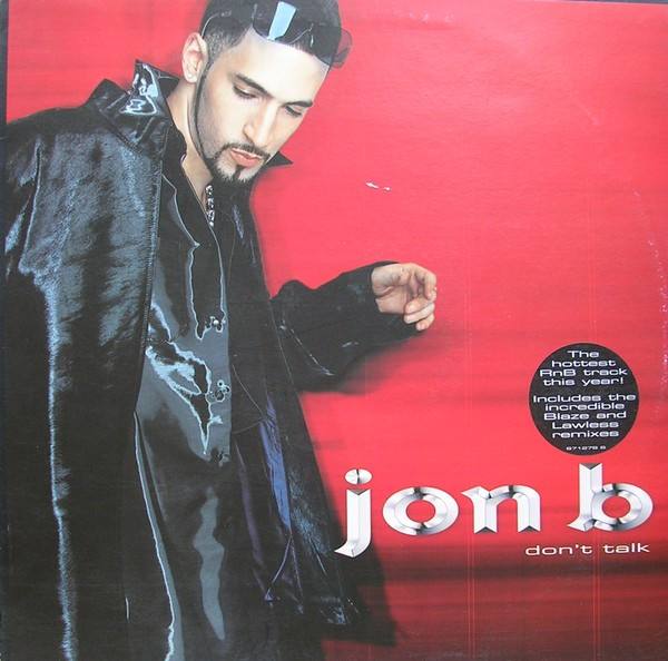 Jon B – Don't Talk (2001, Vinyl) - Discogs