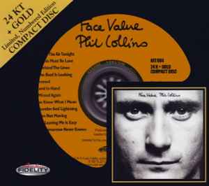 Обложка альбома Face Value от Phil Collins