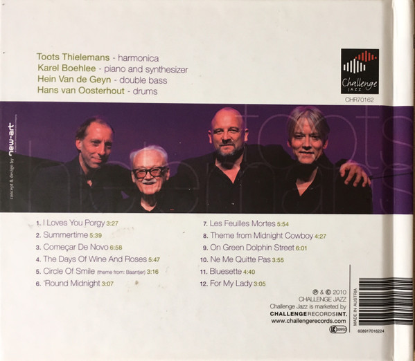 descargar álbum Toots Thielemans - European Quartet Live