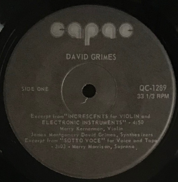 ladda ner album David Grimes - Portrait Musical