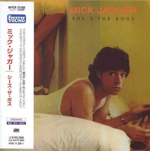 Mick Jagger – She's The Boss (2006, Mini-LP Cardboardsleeve, CD 