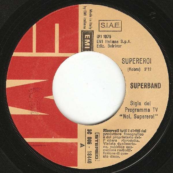 last ned album Superband Decimo - Noi Supereroi